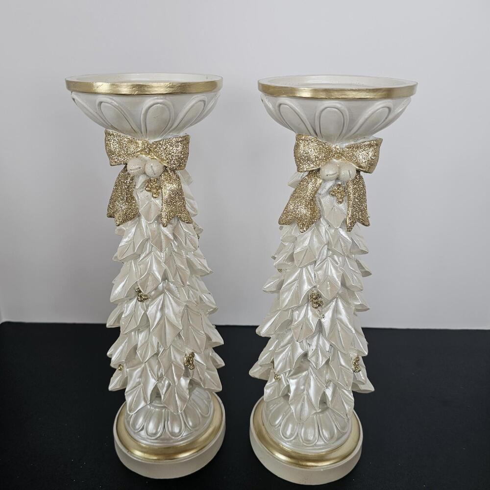 Christmas tree candleholder Glitter